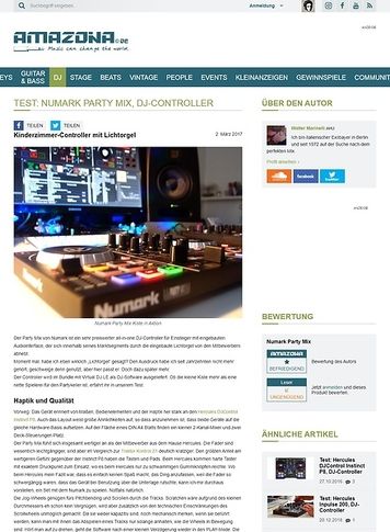 Amazona.de Numark Party Mix Amazona.de Numark Party Mix