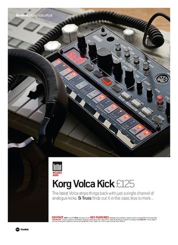 Future Music Korg Volca Kick Future Music Korg Volca Kick