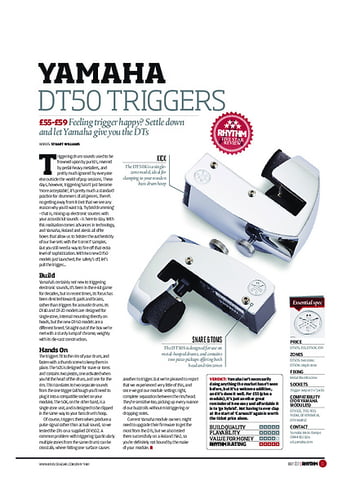 Rhythm Yamaha DT50 Triggers Rhythm Yamaha DT50 Triggers