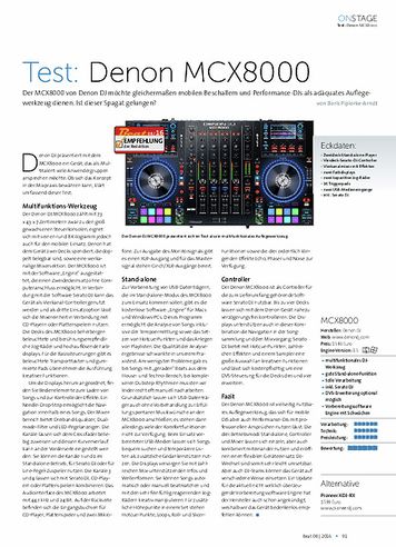 Beat Denon MCX8000 Beat Denon MCX8000