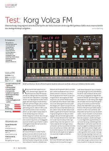Beat Korg Volca FM Beat Korg Volca FM