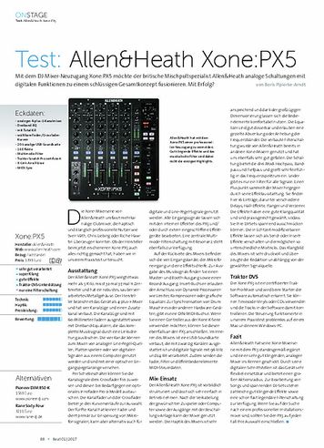 Beat Allen&Heath Xone:PX5 Beat Allen&Heath Xone:PX5