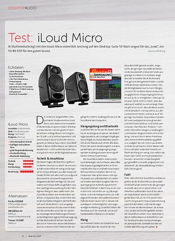 Beat iLoud Micro Monitor + Audient iD4 Beat iLoud Micro Monitor + Audient iD4