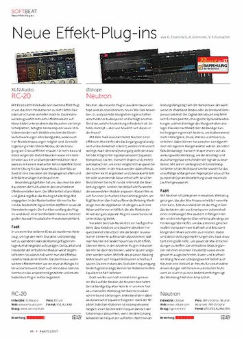 Beat Softbeat Neue Effekt-Plug-ins Beat Softbeat Neue Effekt-Plug-ins