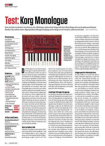 Beat Korg Monologue Beat Korg Monologue