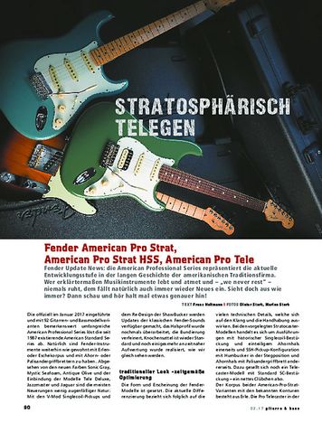 Gitarre & Bass Fender American Pro Series Gitarre & Bass Fender American Pro Series