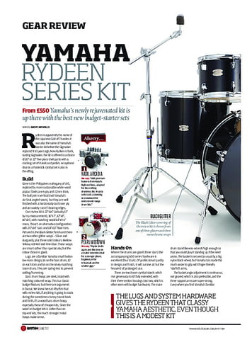 Rhythm Yamaha Rydeen Series Kit Rhythm Yamaha Rydeen Series Kit