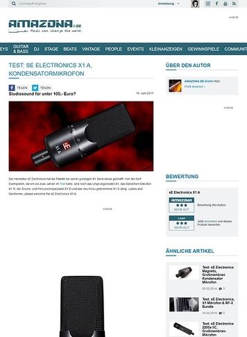 Amazona.de sE Electronics X1 A Amazona.de sE Electronics X1 A