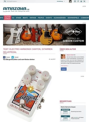 Amazona.de Electro Harmonix Canyon Amazona.de Electro Harmonix Canyon