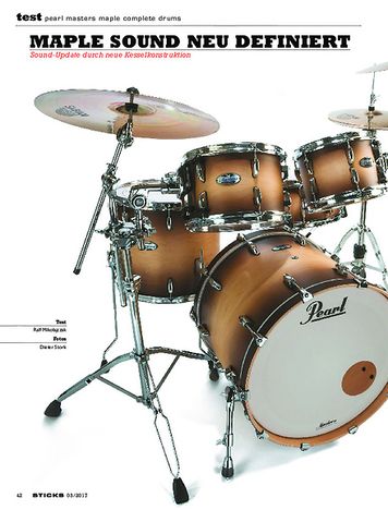 Sticks Pearl Masters Maple Complete Drums Sticks Pearl Masters Maple Complete Drums