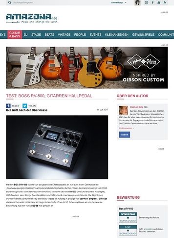 Amazona.de BOSS RV-500 Amazona.de BOSS RV-500