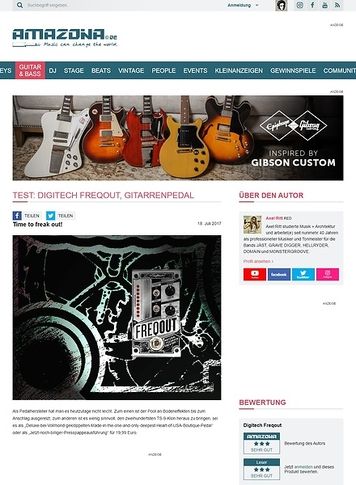 Amazona.de Digitech Freqout Amazona.de Digitech Freqout
