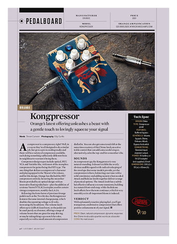 Guitarist Orange Kongpressor Guitarist Orange Kongpressor