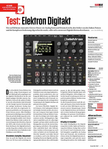 Beat Elektron Digitakt Beat Elektron Digitakt