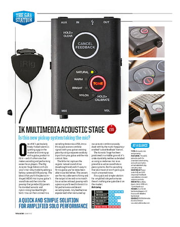 Total Guitar IK Multimedia Acoustic Stage Total Guitar IK Multimedia Acoustic Stage