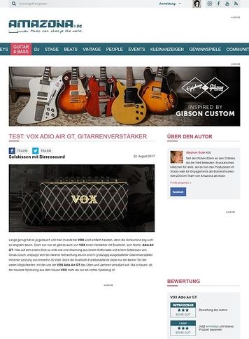 Amazona.de VOX Adio Air GT Amazona.de VOX Adio Air GT
