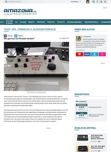 Amazona.de SPL Crimson 3 Amazona.de SPL Crimson 3