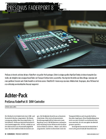 Sound & Recording PreSonus FaderPort 8 Sound & Recording PreSonus FaderPort 8
