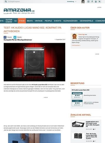 Amazona.de HK Audio Lucas Nano 602 Amazona.de HK Audio Lucas Nano 602