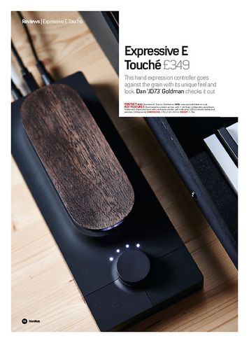 Future Music Expressive E Touché Future Music Expressive E Touché