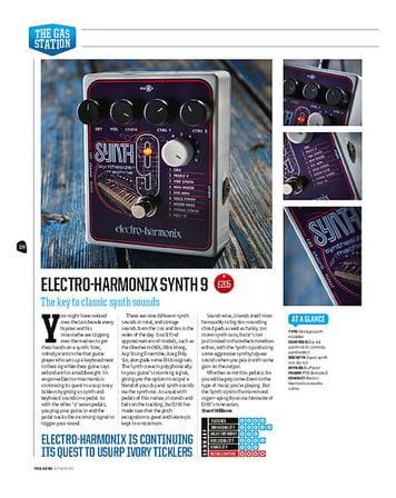 Total Guitar Electro-Harmonix Synth 9 Total Guitar Electro-Harmonix Synth 9