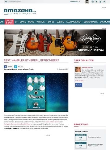 Amazona.de Wampler Ethereal Amazona.de Wampler Ethereal