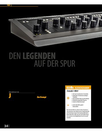 Professional Audio Console 1 MK II Professional Audio Console 1 MK II
