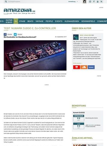 Amazona.de Test: Numark DJ2GO2 Amazona.de Test: Numark DJ2GO2