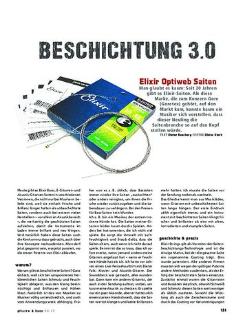 Gitarre & Bass Elixir Optiweb Gitarre & Bass Elixir Optiweb