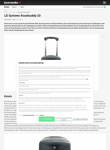 Bonedo.de LD Systems Roadbuddy 10 Bonedo.de LD Systems Roadbuddy 10