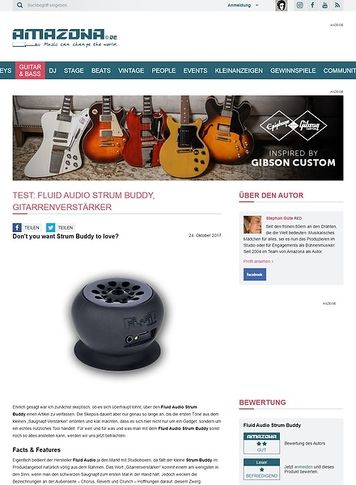 Amazona.de Fluid Audio Strum Buddy Amazona.de Fluid Audio Strum Buddy