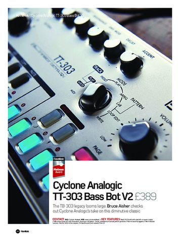 Future Music Cyclone Analogic TT-303 Bass Bot V2 Future Music Cyclone Analogic TT-303 Bass Bot V2