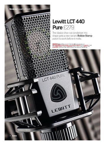 Future Music Lewitt LCT 440 Pure Future Music Lewitt LCT 440 Pure