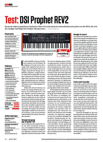 Beat DSI Prophet REV2 Beat DSI Prophet REV2