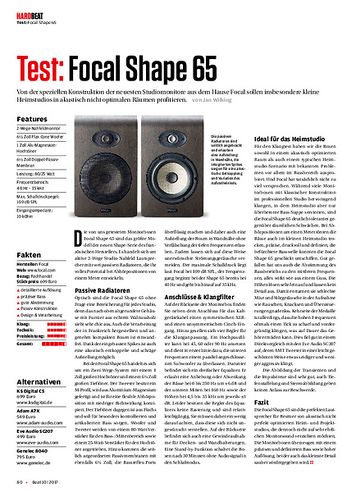 Beat Focal Shape 65 Beat Focal Shape 65