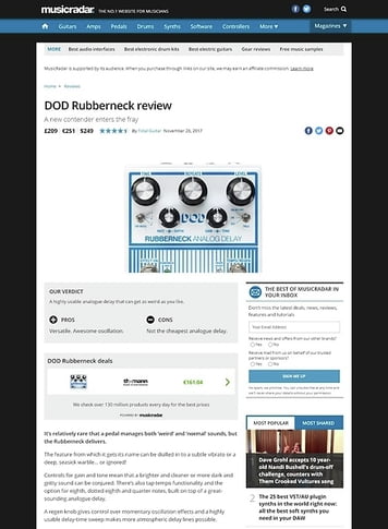 MusicRadar.com DOD Rubberneck MusicRadar.com DOD Rubberneck