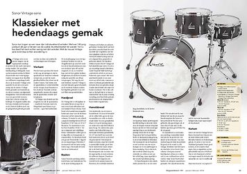 slagwerkkrant.nl Sonor Vintage-serie drums slagwerkkrant.nl Sonor Vintage-serie drums