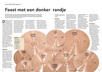 slagwerkkrant.nl Paiste 2002 Black Big Beat slagwerkkrant.nl Paiste 2002 Black Big Beat