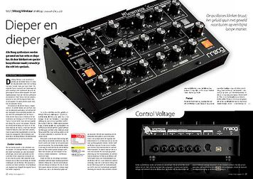 interface.nl Moog Minitaur analoge bassynthesizer interface.nl Moog Minitaur analoge bassynthesizer