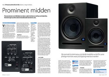 interface.nl Presonus Eris E5 en E8 actieve 2-weg monitors interface.nl Presonus Eris E5 en E8 actieve 2-weg monitors