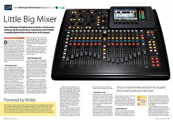 interface.nl Behringer X32 Compact digitale mixer interface.nl Behringer X32 Compact digitale mixer