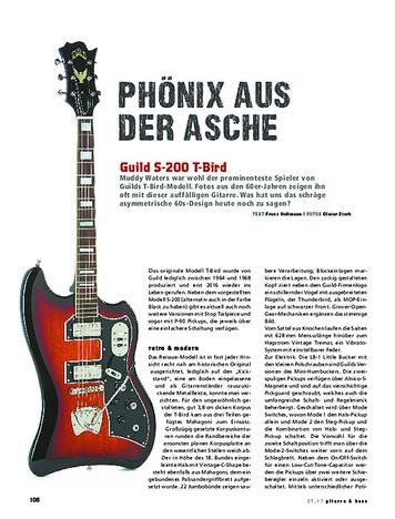 Gitarre & Bass Guild S-200 T-Bird Gitarre & Bass Guild S-200 T-Bird