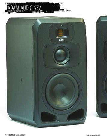 Sound & Recording ADAM Audio S3V Sound & Recording ADAM Audio S3V
