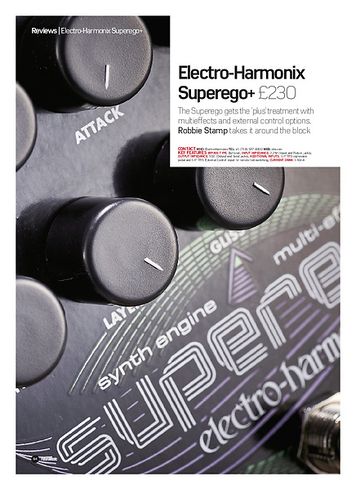 Future Music Electro-Harmonix Superego Future Music Electro-Harmonix Superego