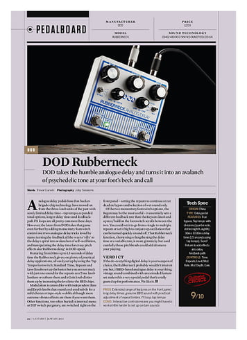 Guitarist DOD Rubberneck Guitarist DOD Rubberneck