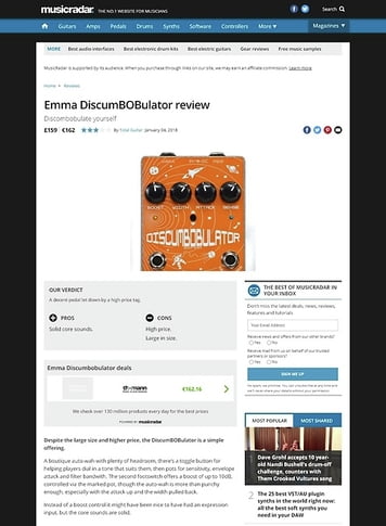MusicRadar.com Emma DiscumBOBulator MusicRadar.com Emma DiscumBOBulator