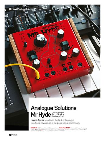 Future Music Analogue Solutions Mr Hyde Future Music Analogue Solutions Mr Hyde