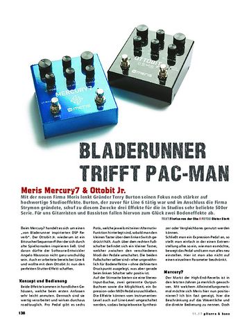 Gitarre & Bass Meris Mercury7 & Ottobit Jr. Gitarre & Bass Meris Mercury7 & Ottobit Jr.