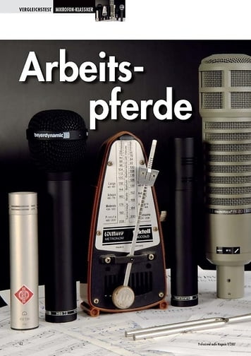 Professional Audio Arbeitspferde: Mikrofonklassiker Professional Audio Arbeitspferde: Mikrofonklassiker