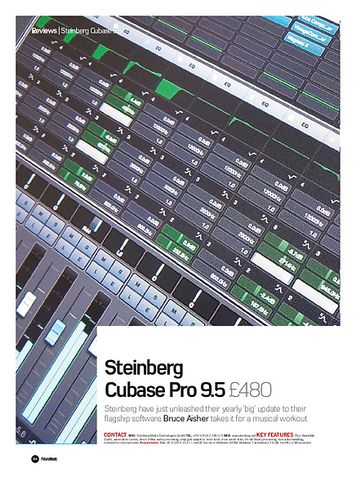 Future Music Steinberg Cubase Pro 9.5 Future Music Steinberg Cubase Pro 9.5